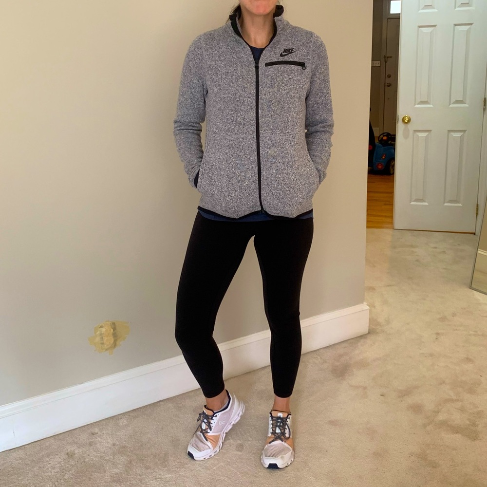 Nike fleece zip up jacket